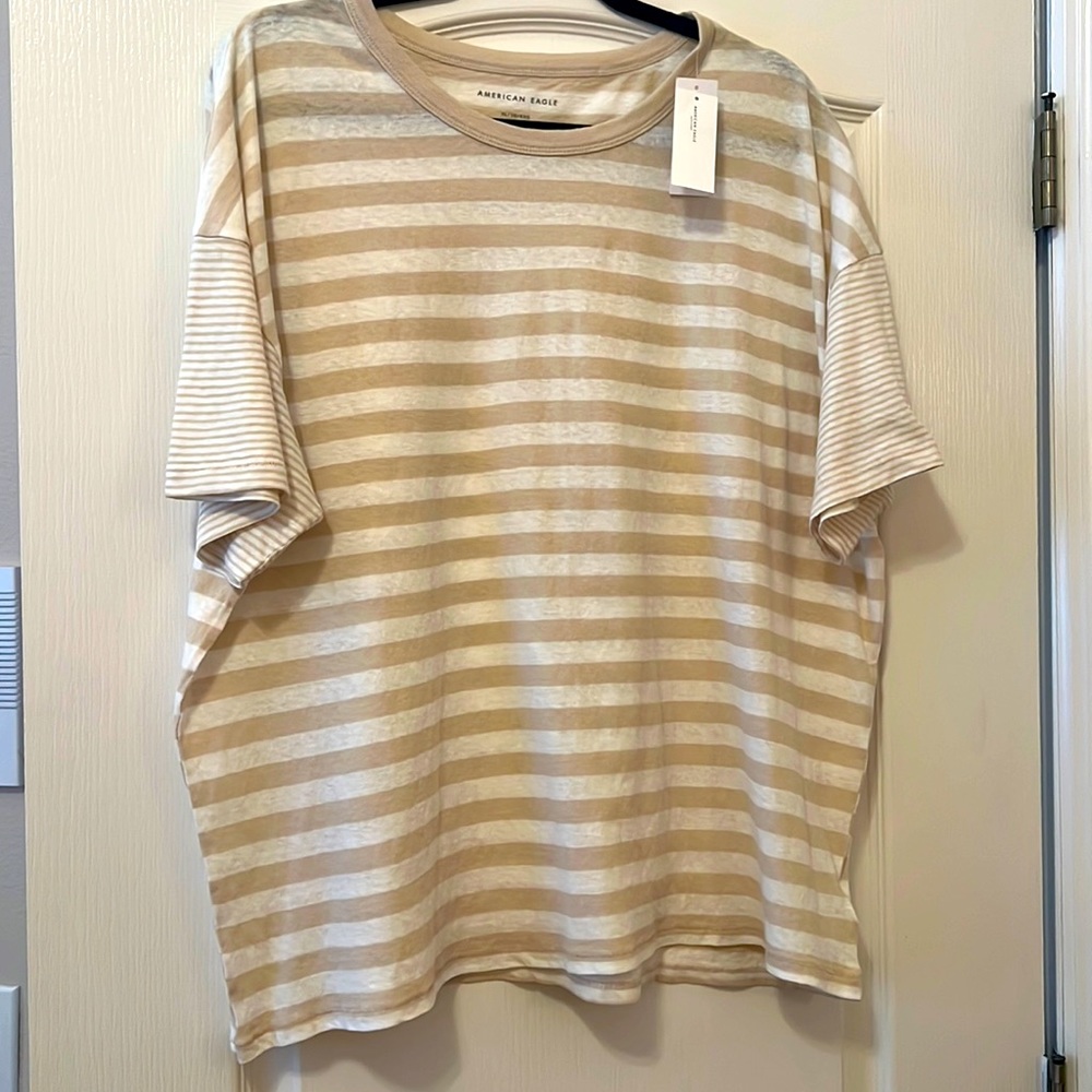 Nwt American eagle striped tee
